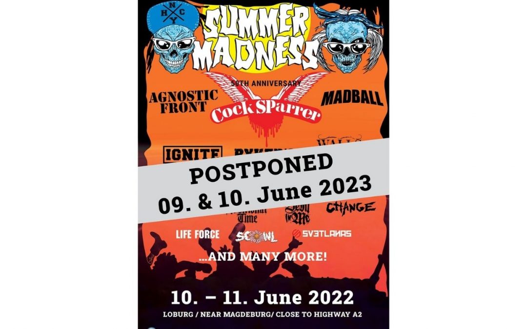 Summer Madness abgesagt